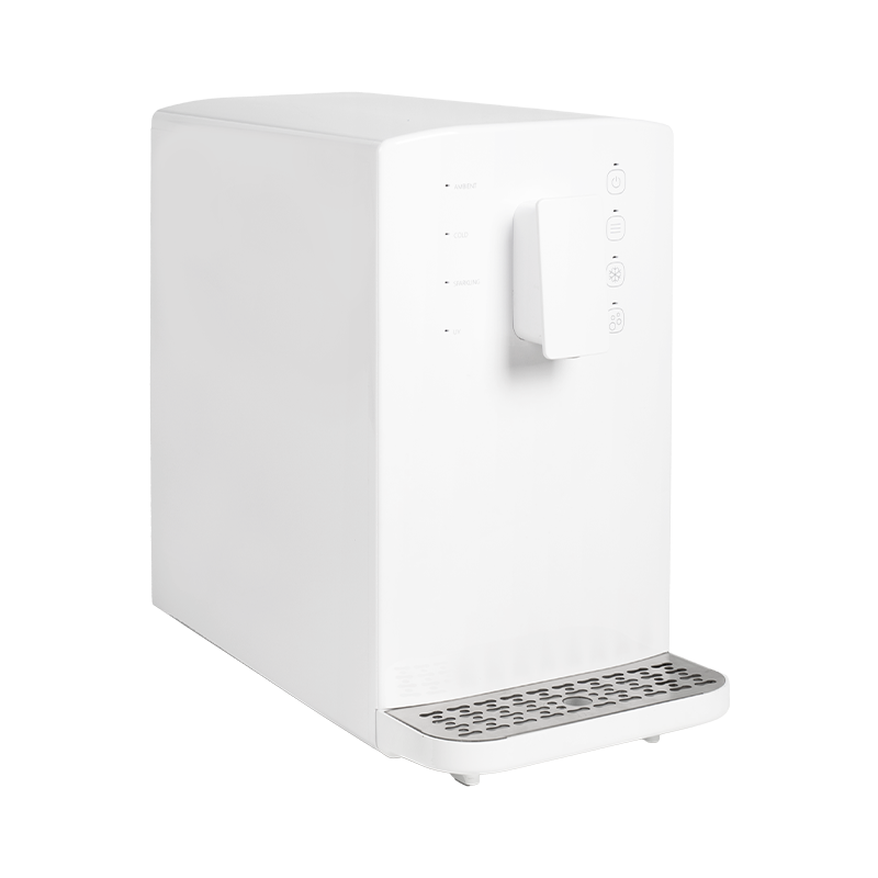 Distribuitor de apă spumant de blat de birou cu buton tactil